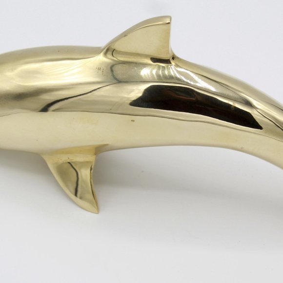 Pair of Dolphin Figurines Statue/Sculpture Beautiful Handcrafted Handmade - Picture 6 of 8